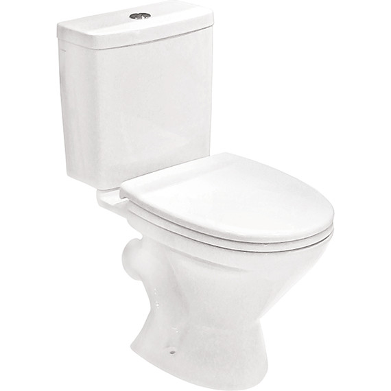 Унитаз-компакт Santek Лига 1.WH30.2.197 с крышкой полипропилен - фото 