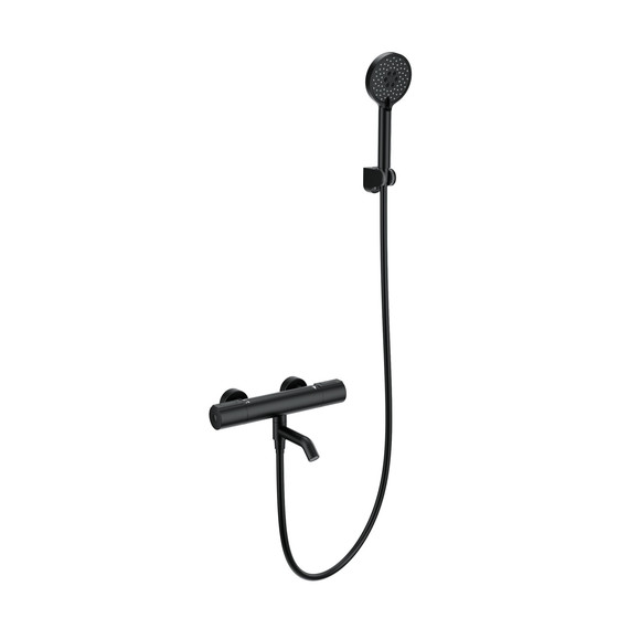 Смесители для ванны с термостатом Wonzon & Woghand Inn WW-A2006-A1-MB, чёрный - фото 