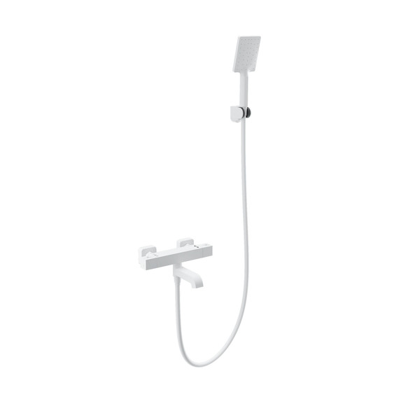 Смесители для ванны с термостатом Wonzon & Woghand Stay WW-B2026-A1-MW, белый - фото 