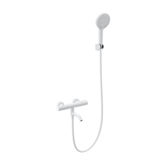 Смесители для ванны с термостатом Wonzon & Woghand Inn WW-B2065-A1-MW, белый - фото 