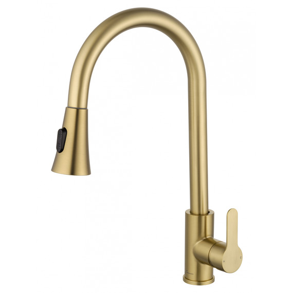 Смесители для кухни Wonzon & Woghand WW-121E201L-BG, золото - фото 