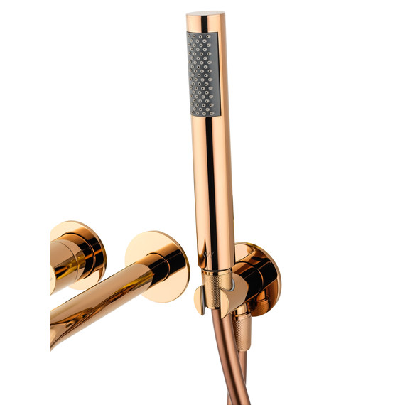 Смесители для ванны Wonzon & Woghand Tor WW-88889073-RG (со скрытой частью) розовое золото - фото 3
