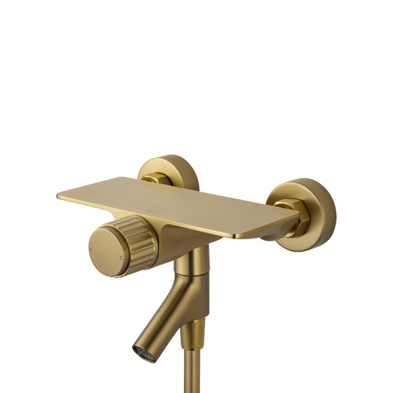 Смесители для ванны Wonzon & Woghand Click WW-FE05L221-BG, золото - фото 5