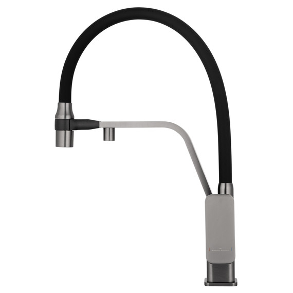 Смесители для кухни Wonzon & Woghand WW-88458013-BGM, тёмный графит - фото 3