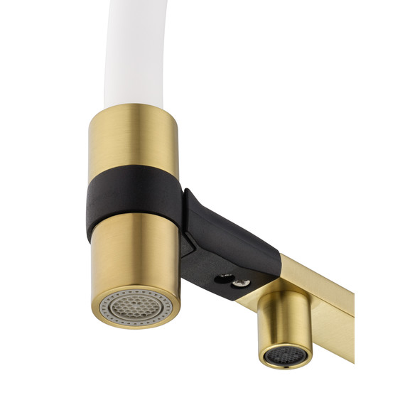 Смесители для кухни Wonzon & Woghand WW-88458012-BG?MW), золото - фото 4