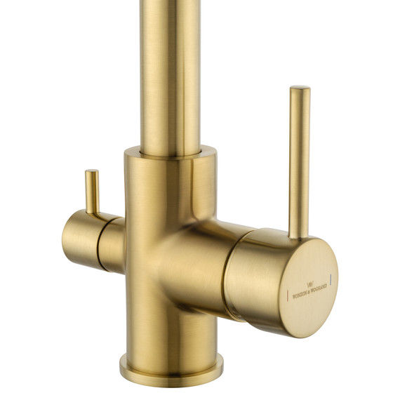 Смесители для кухни Wonzon & Woghand WW-88458005-BG, золото - фото 4