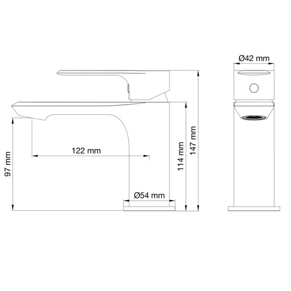 Смесители для раковины Wonzon & Woghand Brilliant WW-88018079-BG, золото - фото 6