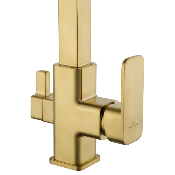 Смесители для кухни Wonzon & Woghand WW-88458012-BG?MW), золото - фото 5