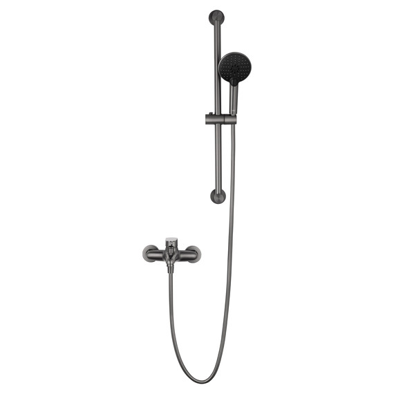 Смесители для ванны Wonzon & Woghand Alfa WW-AE3205-BGG, тёмный графит - фото 2