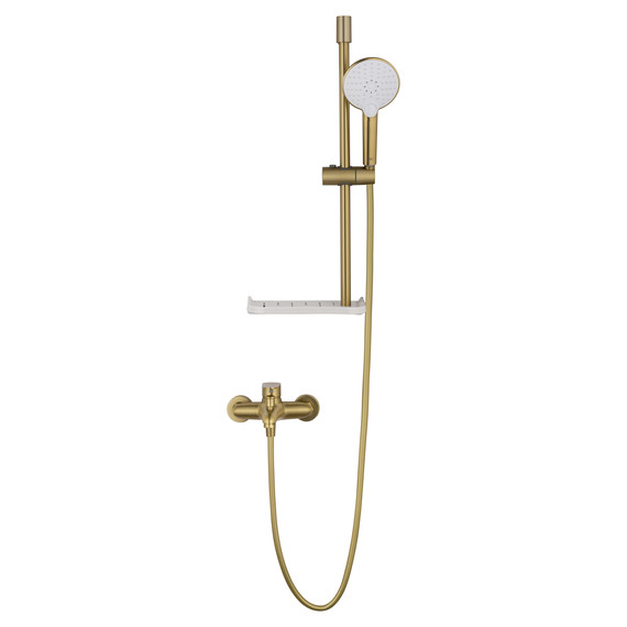 Смесители для ванны Wonzon & Woghand Alfa WW-AE3201-BG, золото - фото 2