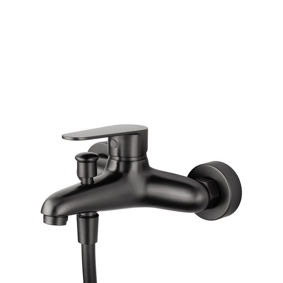 Смесители для ванны Wonzon & Woghand Alfa WW-AE3205-BGG, тёмный графит - фото 3