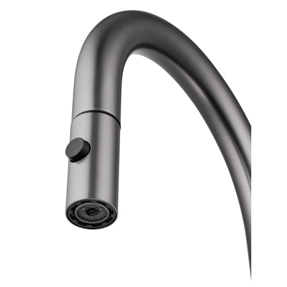 Смесители для кухни Wonzon & Woghand WW-A21252-BGG, тёмный графит - фото 4