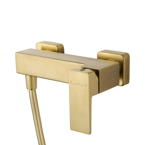 Смесители для душа Wonzon & Woghand Cube 2.0 WW-88048068-BG, золото - фото 4