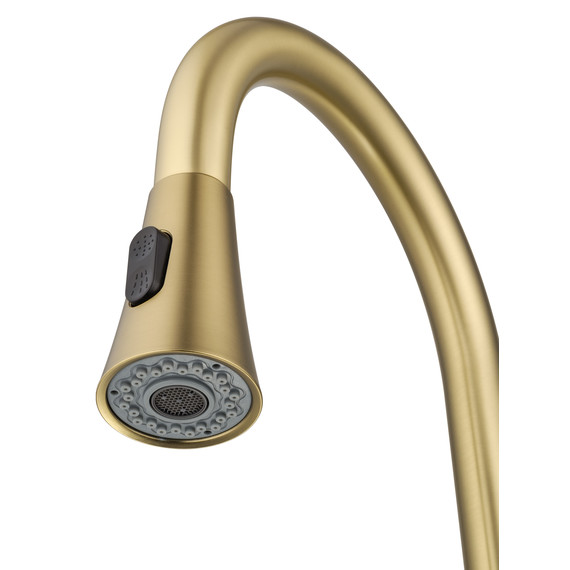 Смесители для кухни Wonzon & Woghand WW-121E201L-BG, золото - фото 5