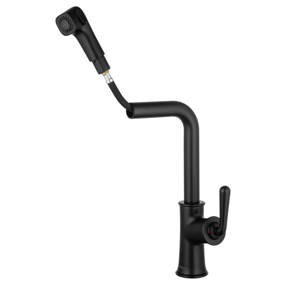 Смесители для кухни Wonzon & Woghand WW-88439008A-MB, чёрный - фото 2