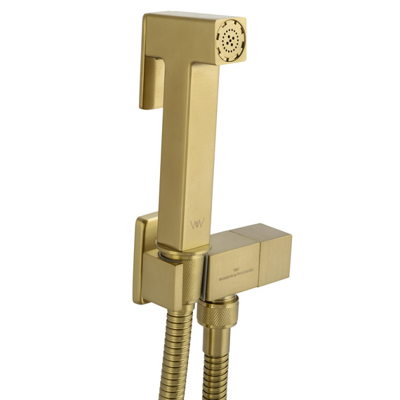 набор для гигиенического душа Wonzon & Woghand WW-88809904-BG (со скрытой частью) золото - фото 4