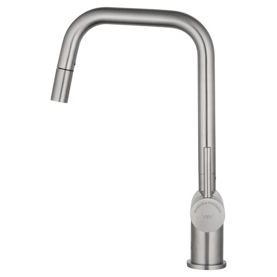 Смесители для кухни Wonzon & Woghand WW-6018-BS, никель - фото 3