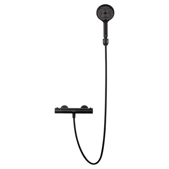 Смесители для душа с термостатом Wonzon & Woghand Inn WW-B2065-A-MB, чёрный - фото 2