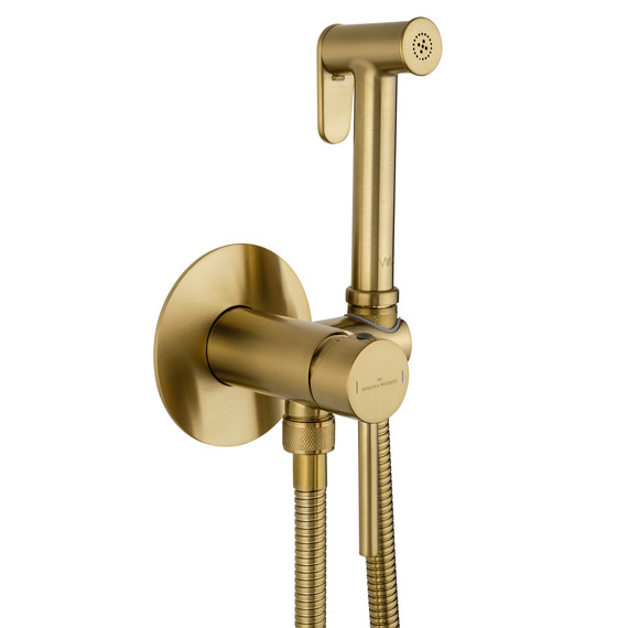 набор для гигиенического душа Wonzon & Woghand Stick WW-88829902-BG (со скрытой частью) золото - фото 4