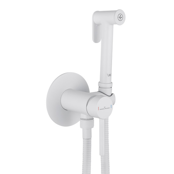 набор для гигиенического душа Wonzon & Woghand Stick WW-88829902-MW (со скрытой частью) белый - фото 4