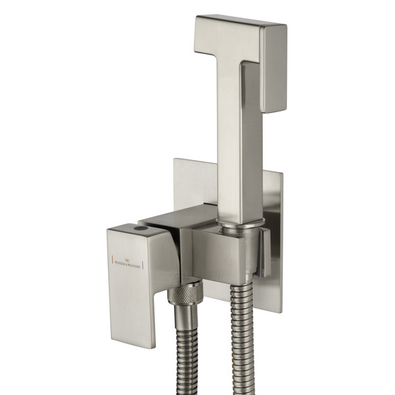 набор для гигиенического душа Wonzon & Woghand WW-88829903-BN (со скрытой частью) никель - фото 3