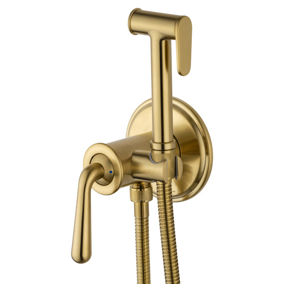 набор для гигиенического душа Wonzon & Woghand Steam WW-88829008-BG (со скрытой частью) золото - фото 4