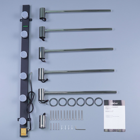 Полотенцесушитель электрический Abber Charme П5 795x520 мм AH4005 - фото 4