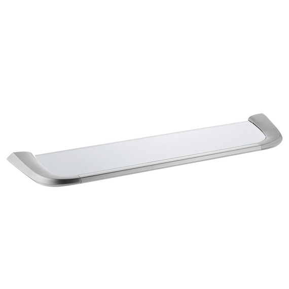 Стеклянная полка Abber Nord AA1555SP 50 см, цвет сатин - фото 
