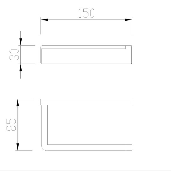 Держатель для туалетной бумаги ABBER Westen AA1731NG, цвет никель - фото 3