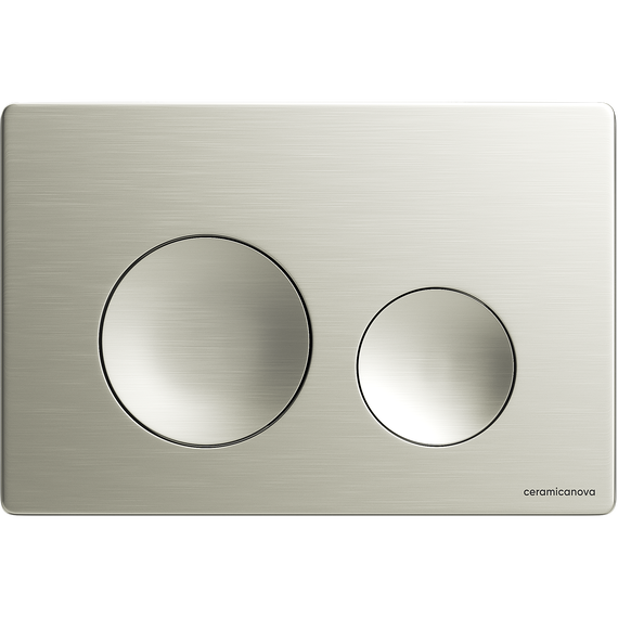Кнопка смыва Ceramicanova Balance Circle CN12-001BN, брашированный никель - фото 