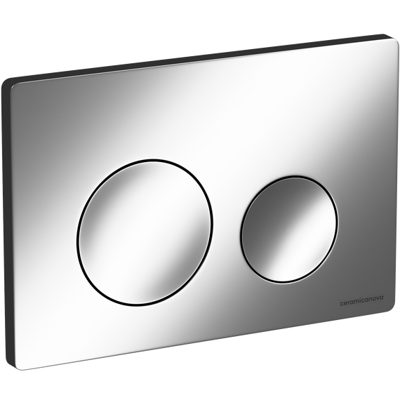 Кнопка смыва Ceramicanova Balance Circle CN12-001M, хром матовый - фото 2