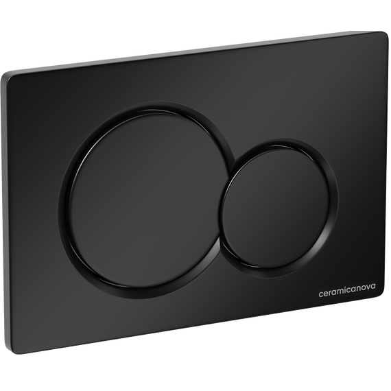 Кнопка смыва Ceramicanova Balance Sphere CN12-003MB, чёрный матовый - фото 2