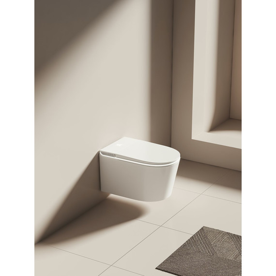 Унитаз-биде подвесной электронный Allen Brau Smart 4.I1001.20 (система смыва Торнадо) - фото 6