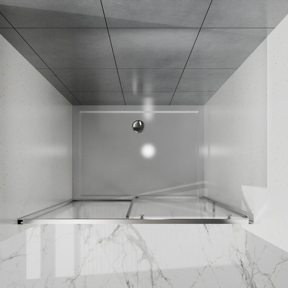 Душевая дверь Azario SHANGHAI 120 см AZ-Y43-120-MGR-CL, графит матовый/прозрачное - фото 4