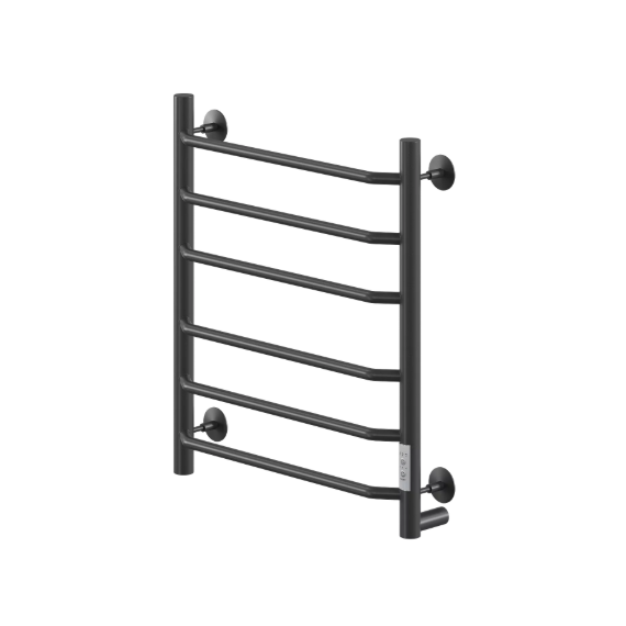 Полотенцесушитель электрический Veconi Cantu-A П6 500x600 мм C6050B-A, чёрный - фото 