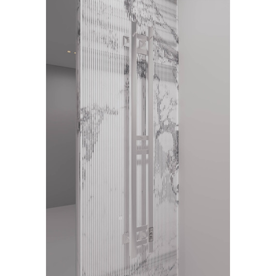 Полотенцесушитель электрический Veconi Еро-A П6 100x1200 мм E12010CH-A - фото 3