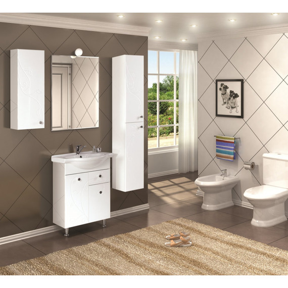 Зеркало Акватон ЛИАНА 65 см 1A166102LL010 - фото 4