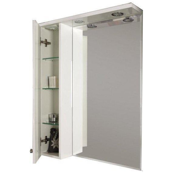 Зеркало-Шкаф Акватон ЛИАНА 60 см 1A162702LL01L - фото 3