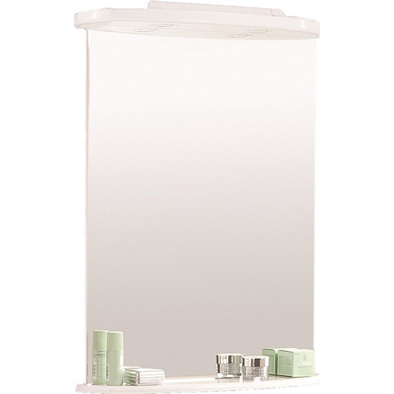 Зеркало с полкой Акватон Минима 65 см 1A000502MN010 - фото 