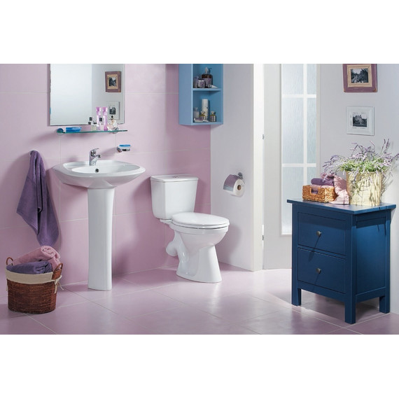 Унитаз-компакт Santek Бриз 1.WH30.2.138 с крышкой дюропласт - фото 2