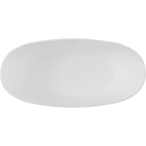 Ванна отдельностоящая Allen Brau Solid Stone Krion Oval 170x80 2.35003.21 - фото 5