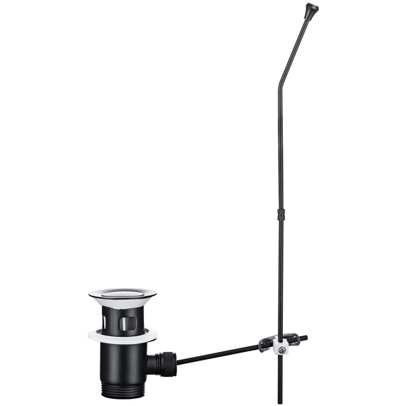 Смеситель для биде Allen Brau Priority 5.31004-31 (с донным клапаном) чёрный матовый - фото 2