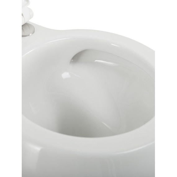 Унитаз подвесной безободковый Cezares Grande-Tor CZR-308-TH-TOR/SC с тонкой крышкой микролифт (система смыва Торнадо) - фото 16