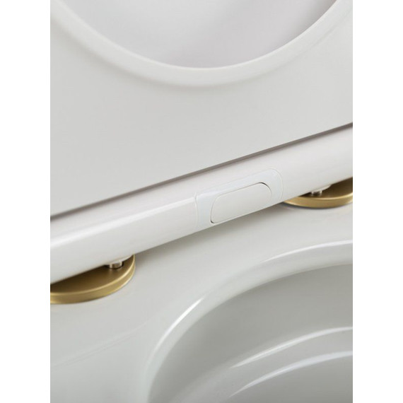 Унитаз подвесной безободковый Cezares Stylus-Tor 2.0 CZR-546-TH-TOR/SC с тонкой крышкой микролифт (система смыва Торнадо) - фото 11