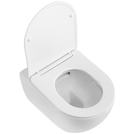 Унитаз подвесной безободковый Cezares Stylus-Tor 2.0 CZR-546-TH-TOR/SC с тонкой крышкой микролифт (система смыва Торнадо) - фото 5