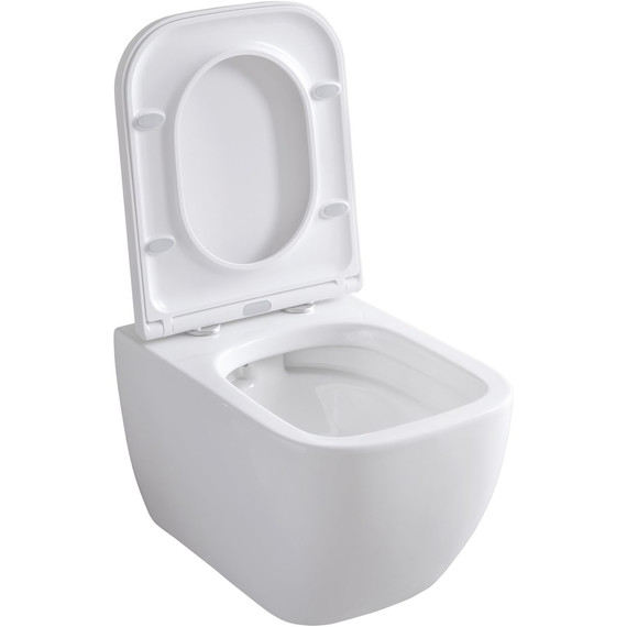 Унитаз подвесной безободковый Allen Brau Infinity 4.21004.20 с крышкой микролифт - фото 9