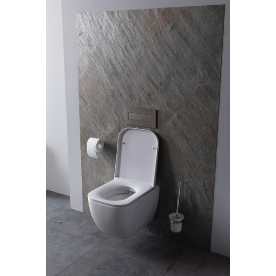 Унитаз подвесной безободковый Allen Brau Infinity 4.21004.20 с крышкой микролифт - фото 15