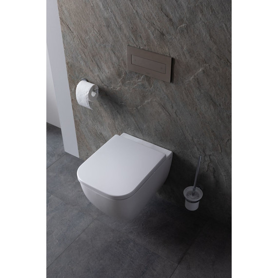 Унитаз подвесной безободковый Allen Brau Infinity 4.21004.20 с крышкой микролифт - фото 25