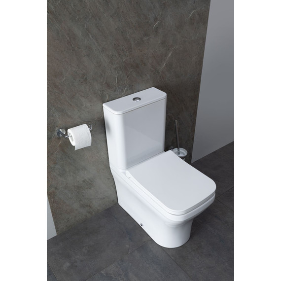 Унитаз-компакт Allen Brau Infinity 4.21012.20 с тонкой крышкой микролифт - фото 41