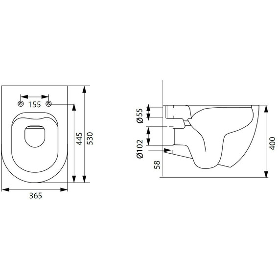 Унитаз подвесной безободковый Allen Brau Reality 4.32006.20 с крышкой микролифт - фото 14
